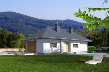  Projekt domu Sydney (BBE1023) - projekt domu parterowego - Zdjęcie 3