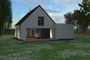  Projekt domu T-square 2 (WAF1035) - projekt domu parterowego - Zdjęcie 2