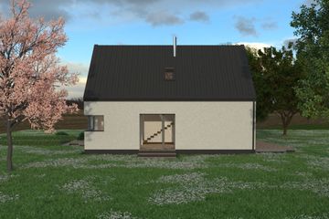  Projekt domu T-square 2 (WAF1035) - projekt domu parterowego - Zdjęcie 5