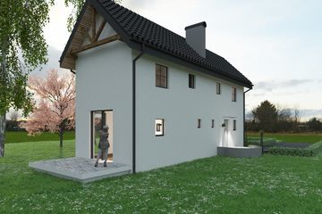  Projekt domu Pri (WAF1037) - projekt domu z pełnym piętrem - Zdjęcie 3