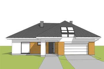  Projekt domu Olaf G2 01 (WRC2640) - projekt domu parterowego z poddaszem - Zdjęcie 3