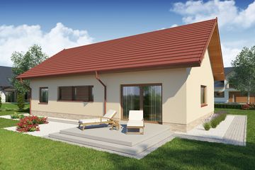  Projekt domu Rodan 3 (WRW1269) - projekt domu parterowego - Zdjęcie 2