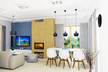  Projekt domu Gracjan z garażem 1-st. [A] (WRF1639) - projekt domu parterowego - Zdjęcie 5