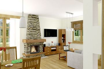  Projekt domu Agatka bez garażu [B] (WRF1029) - projekt domu parterowego z poddaszem - Zdjęcie 16