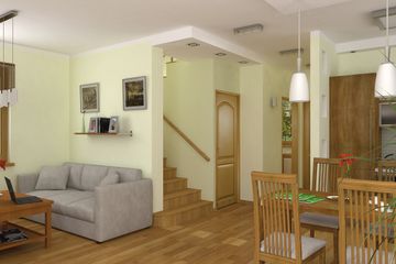  Projekt domu Agatka z garażem 1-st. [A] (WRF1237) - projekt domu parterowego z poddaszem - Zdjęcie 5