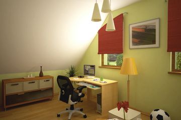  Projekt domu Agatka z garażem 1-st. [A] (WRF1237) - projekt domu parterowego z poddaszem - Zdjęcie 11