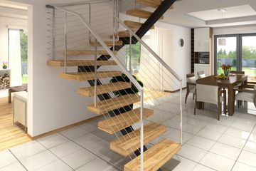  Projekt domu Tytus z garażem 1-st. [A] (WRF1412) - projekt domu parterowego z poddaszem - Zdjęcie 9