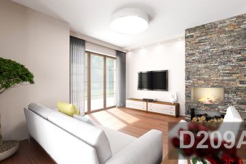  Projekt domu D209A (WAI1356) - projekt domu parterowego z poddaszem - Zdjęcie 7