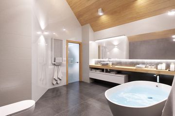  Projekt domu D211 (WAI1335) - projekt domu parterowego z poddaszem - Zdjęcie 9