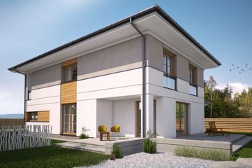  Projekt domu Idealis I PG2 (SLS1022) - projekt domu z pełnym piętrem - Zdjęcie 2