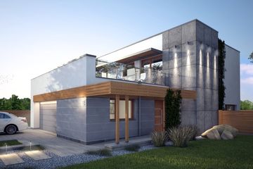  Projekt domu Novellus I G2 (SLS1025) - projekt domu z pełnym piętrem - Zdjęcie 1