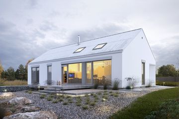  Projekt domu Ekonomiczny 1 (WAW1071) - projekt domu parterowego - Zdjęcie 3