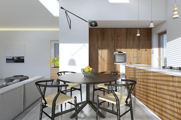  Projekt domu Ekonomiczny 2 (WAW1072) - projekt domu parterowego - Zdjęcie 4