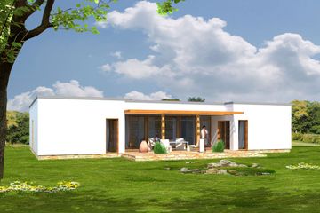  Projekt domu MD-21 (KKA1020) - projekt domu parterowego - Zdjęcie 2