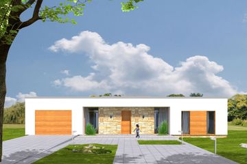  Projekt domu MD-21 (KKA1020) - projekt domu parterowego - Zdjęcie 3