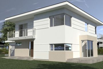  Projekt domu AN 005a (WAM1116) - projekt domu z pełnym piętrem - Zdjęcie 3