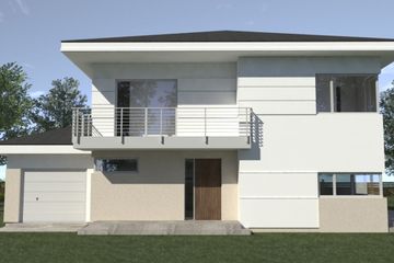  Projekt domu AN 005a (WAM1116) - projekt domu z pełnym piętrem - Zdjęcie 5