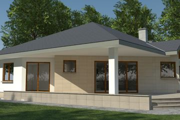  Projekt domu DJ 006 (WAM1006) - projekt domu parterowego - Zdjęcie 6