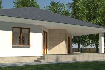  Projekt domu DJ 006 (WAM1006) - projekt domu parterowego - Zdjęcie 7