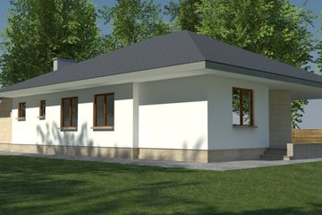  Projekt domu DJ 006 (WAM1006) - projekt domu parterowego - Zdjęcie 8