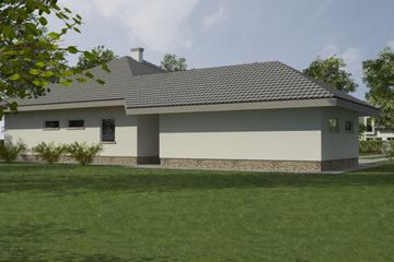  Projekt domu DJ 210 (WAM1131) - projekt domu parterowego - Zdjęcie 5