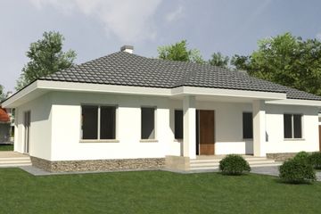  Projekt domu DJ 211 (WAM1132) - projekt domu parterowego - Zdjęcie 3