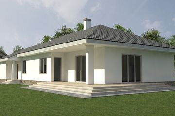  Projekt domu DJ 211 (WAM1132) - projekt domu parterowego - Zdjęcie 5