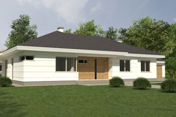  Projekt domu DJ 214 (WAM1134) - projekt domu parterowego - Zdjęcie 3