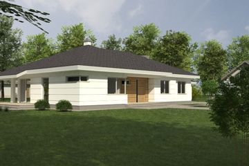  Projekt domu DJ 214 (WAM1134) - projekt domu parterowego - Zdjęcie 4