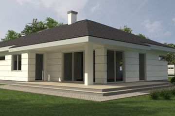  Projekt domu DJ 214 (WAM1134) - projekt domu parterowego - Zdjęcie 6