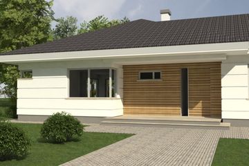  Projekt domu DJ 214 (WAM1134) - projekt domu parterowego - Zdjęcie 7