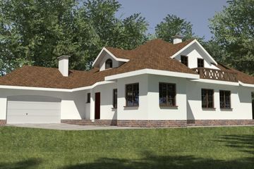  Projekt domu DJ 222 (WAM1069) - projekt domu parterowego z poddaszem - Zdjęcie 4