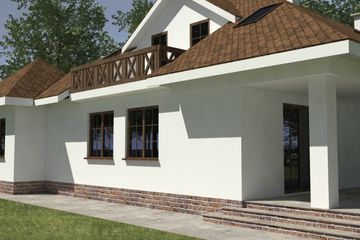  Projekt domu DJ 222 (WAM1069) - projekt domu parterowego z poddaszem - Zdjęcie 5