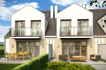  Projekt domu Hubert 2 zestaw 4 segmentów PL+SL+SL+LL (WRD2520) - projekt domu parterowego z poddaszem - Zdjęcie 2