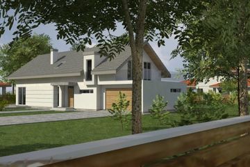  Projekt domu DN 009 (WAM1093) - projekt domu parterowego z poddaszem - Zdjęcie 7