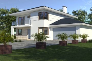  Projekt domu DN 015 (WAM1096) - projekt domu z pełnym piętrem - Zdjęcie 9