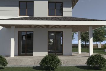 Projekt domu DN 052 - z pełnym piętrem dom o powierzchni 163,55 m², dach kopertowy - ujęcie 10