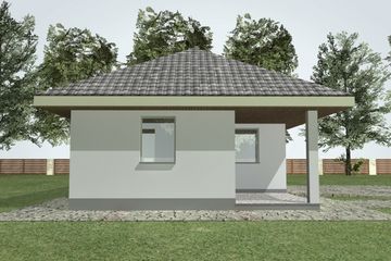  Projekt garażu G 3.2 (WAM1079) - projekt garażu parterowego - Zdjęcie 3