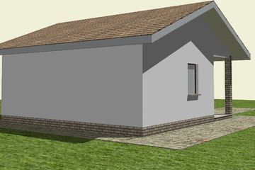  Projekt garażu G 3.12a (WAM1190) - projekt garażu parterowego - Zdjęcie 3