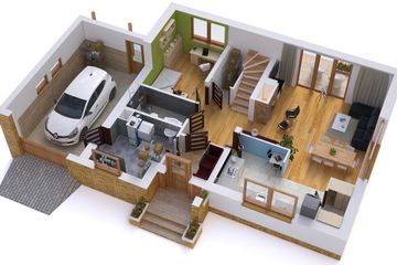  Projekt domu BW-49 wariant 4 (JGC1135) - projekt domu parterowego z poddaszem - Zdjęcie 3