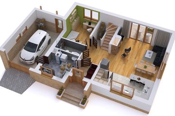  Projekt domu BW-49 wariant 7 (JGC1137) - projekt domu parterowego z poddaszem - Zdjęcie 3