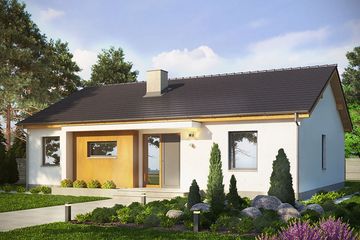  Projekt domu Dimaro (WRN1327) - projekt domu parterowego - Zdjęcie 1