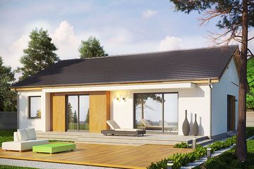  Projekt domu Dimaro (WRN1327) - projekt domu parterowego - Zdjęcie 2