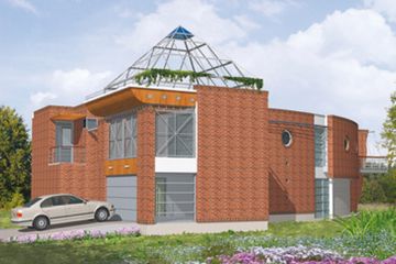  Projekt domu Rezydent (KSA1349) - projekt domu parterowego z poddaszem - Zdjęcie 4