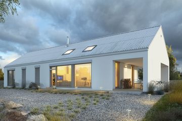  Projekt domu Ekonomiczny 3 (WAW1073) - projekt domu parterowego - Zdjęcie 1