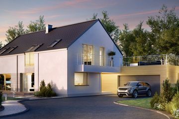  Projekt domu HomeKoncept 35 (KRX1039) - projekt domu parterowego z poddaszem - Zdjęcie 1
