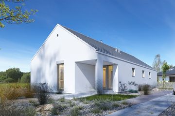  Projekt domu Ekonomiczny 2A (WAW1075) - projekt domu parterowego - Zdjęcie 2