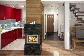  Projekt domu Eco 3 z garażem 1-st. [A] (WRF1457) - projekt domu parterowego z poddaszem - Zdjęcie 10