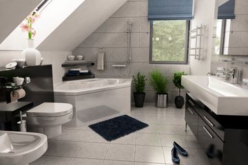  Projekt domu Alka II z garażem 1-st. [A] (WRF1645) - projekt domu parterowego z poddaszem - Zdjęcie 6