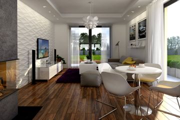  Projekt domu Eco 1 z garażem 2-st. [A1] (WRF1438) - projekt domu parterowego z poddaszem - Zdjęcie 5